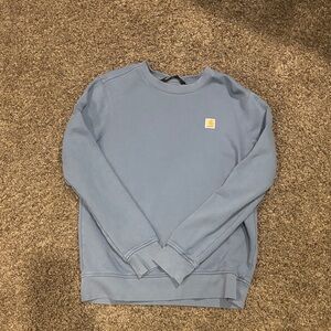 Women men’s Carhartt blue crewneck
